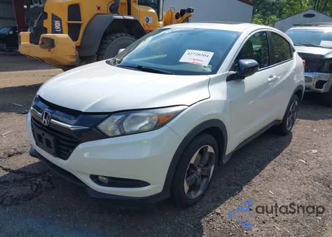 2018 Honda Hr-V Ex z USA, uszkodzony, nr VIN 3CZRU6H51JM721774